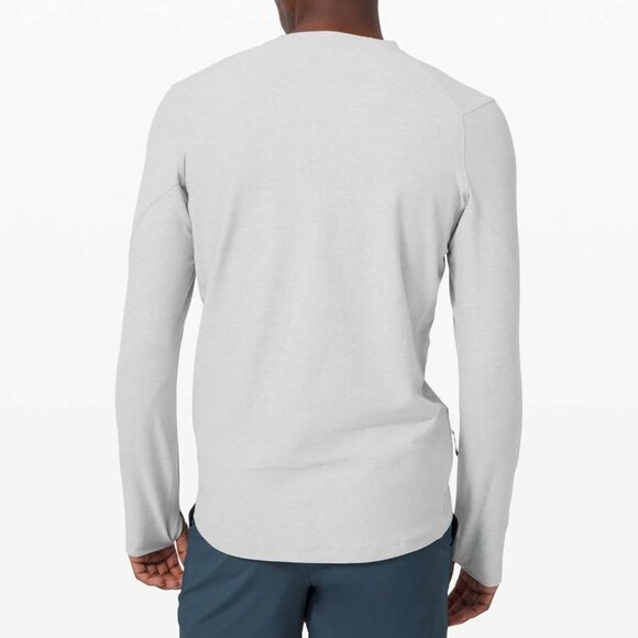 BNWT Lululemon Surge Warm Long Sleeve in Light Grey - Picture 2 of 13